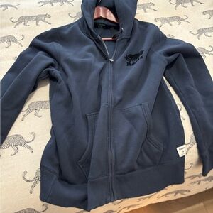 Men’s Roots Navy Blue Hoodie